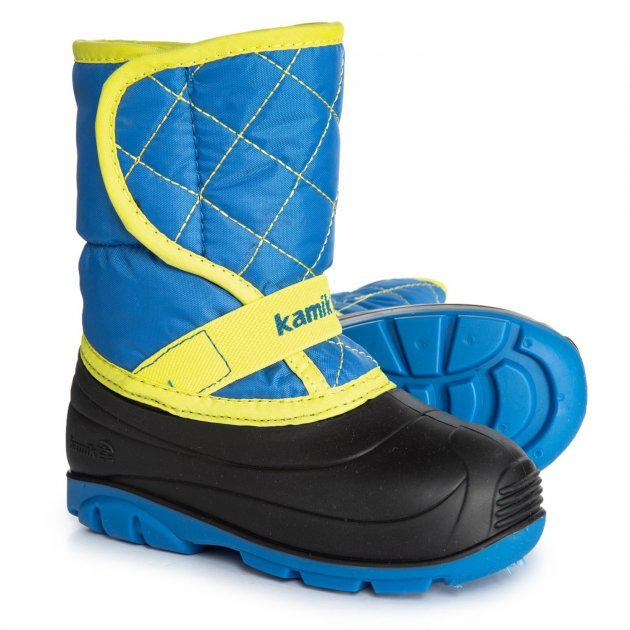 Сноубутси зимові р. EUR 26 Блакитний/Жовтий (7493211)
