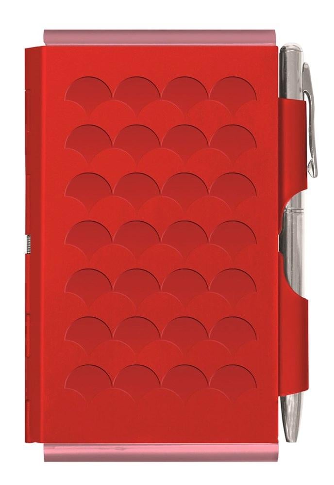 Карманний блокнот з ручкою Diamond Червоний (FC2386)