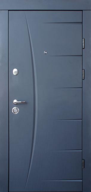 Входная дверь Qdoors Глория 950х2050 мм Графит