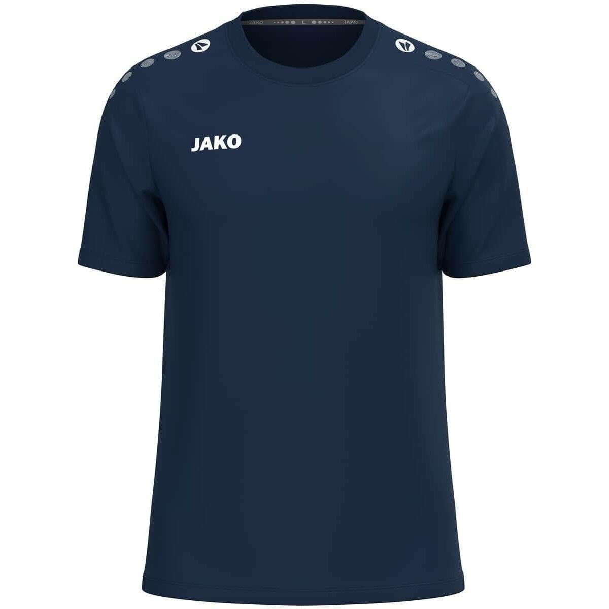 Футболка Jako ONE 6101-900 L Темно-сине-белый (63589-51) Футболка Jako ONE 6101-900 L Темно-сине-белый (63589-51)