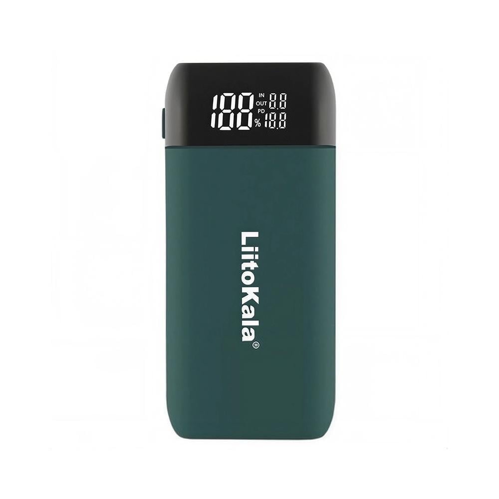 Зарядное устройство-павербанк LiitoKala Lii-MP2 2-канальный Green (Lii-MP2GR) Зарядное устройство-павербанк LiitoKala Lii-MP2 2-канальный Green (Lii-MP2GR)