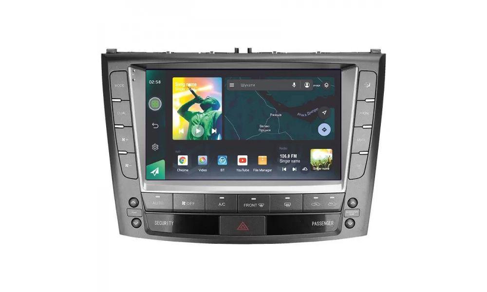 Магнитола штатная Sigma X9464 4/64 GB 4G DSP Lexus IS250 XE20 Hm 2005-2013 9" L2 (AR-77696)