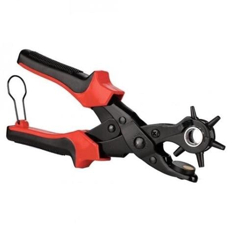 Пробойник для кожи/картона револьверный 2-4,5 мм 6 размеров (360497)