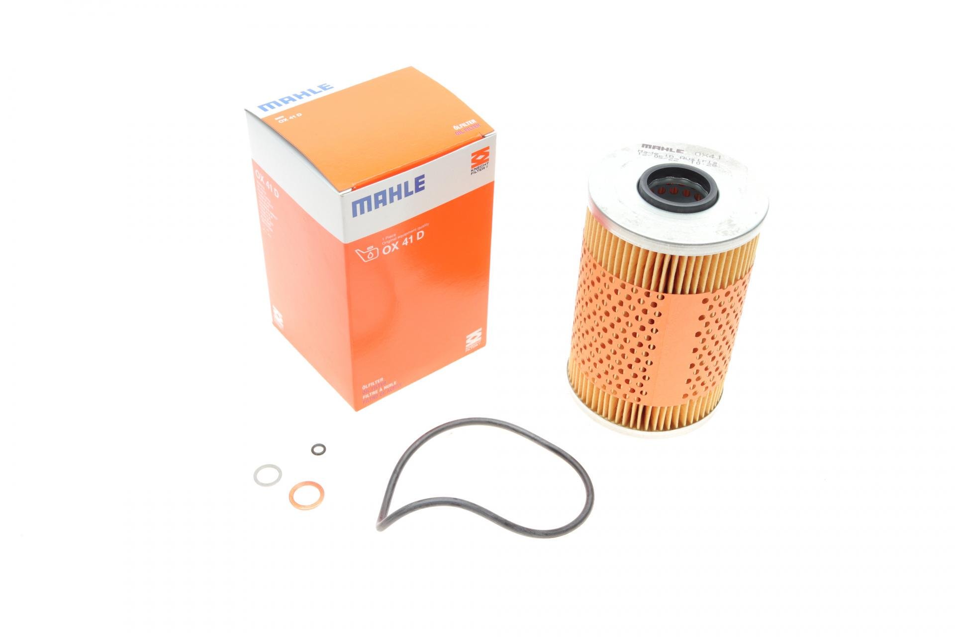 Фильтр масляный KNECHT для BMW 5 E12/E28/E34 2,5-3,5i -95 (OX 41D)