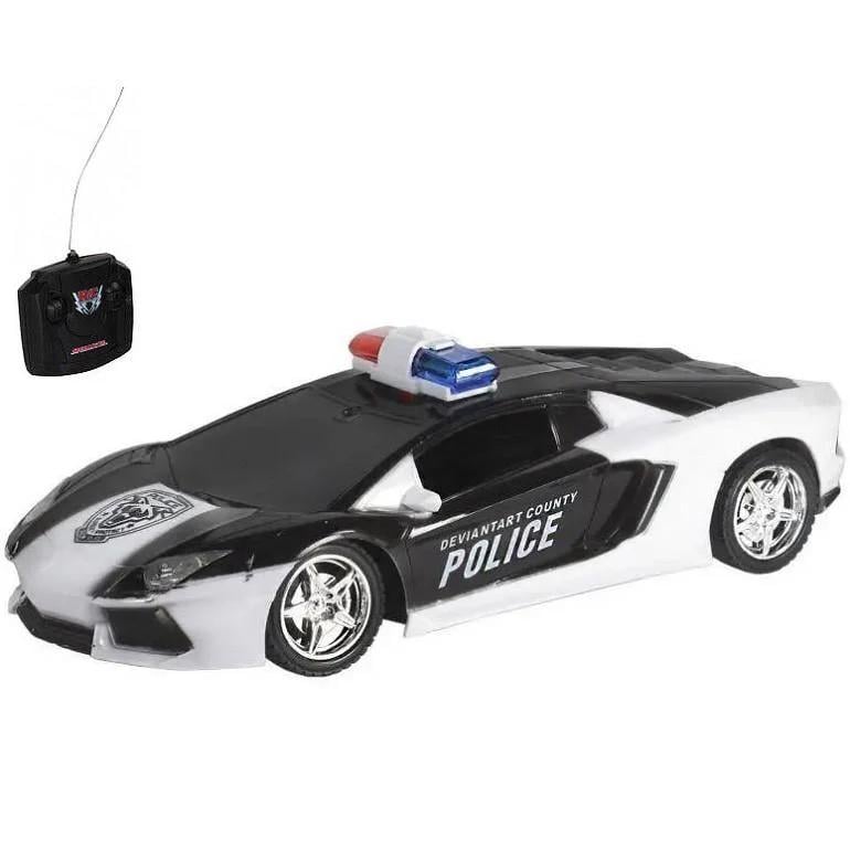 Радиоуправляемая игрушка Полицейский Авто 1:18 на батарейках 23 см (2133527436)