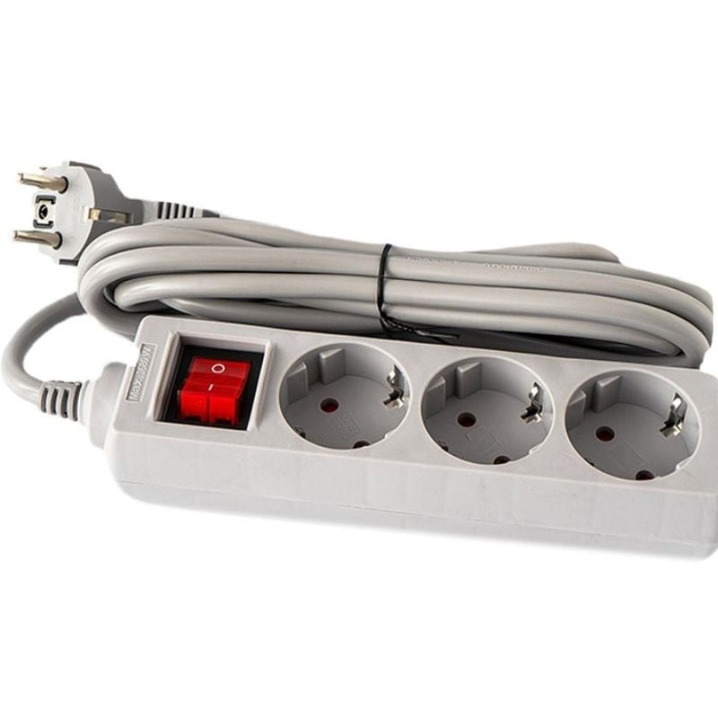 Мережевий фільтр-подовжувач Logan SFG3-3 3 розетки 3 м Gray (28690340) - фото 4 Мережевий фільтр-подовжувач Logan SFG3-3 3 розетки 3 м Gray (28690340) - фото 4