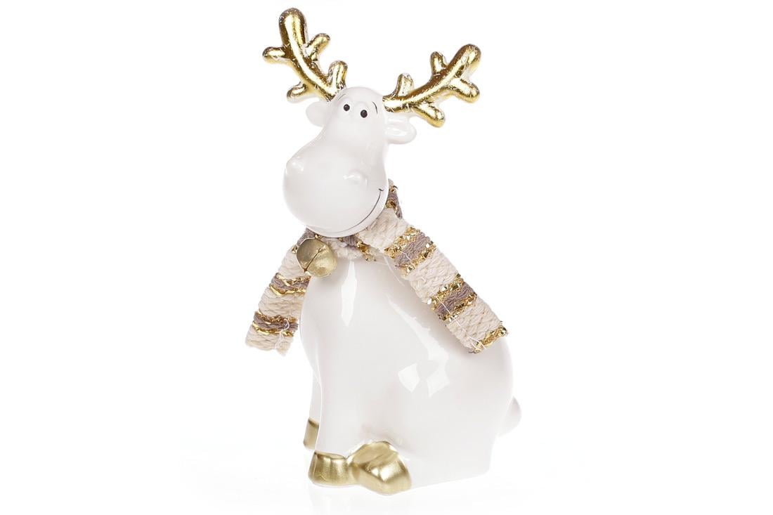 Декоративна статуетка BonaDi Олень з шарфом (834-229)