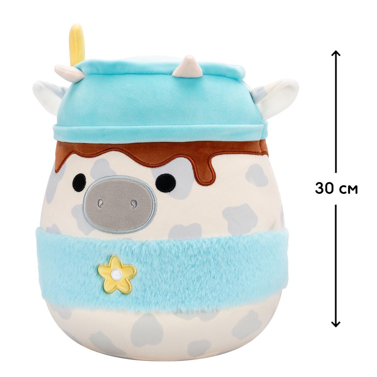 М'яка іграшка Squishmallows Сірий корівка 30 см (SQER01263-ks) - фото 2 М'яка іграшка Squishmallows Сірий корівка 30 см (SQER01263-ks) - фото 2