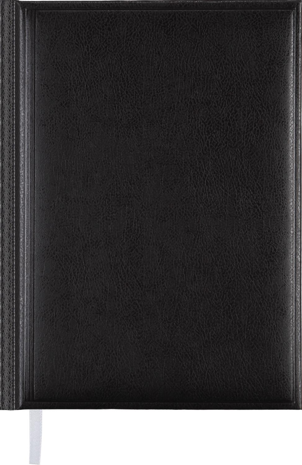 Ежедневник недатированный Buromax BASE Miradur A5 288 страниц Черный (BM.2008-01)