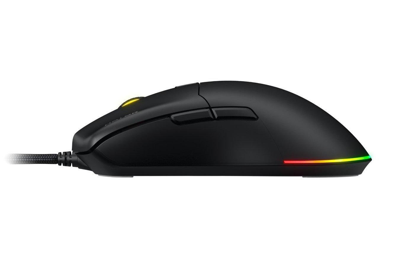 Мышка игровая Hator Pulsar 3 проводная RGB 12000 DPI память настроек Черный (629406) - фото 4 Мышка игровая Hator Pulsar 3 проводная RGB 12000 DPI память настроек Черный (629406) - фото 4