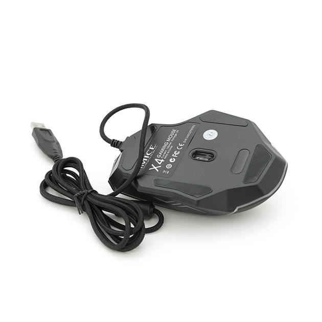 Мишка дротова ігрова iMice X4 RGB Чорний (26755870) - фото 2 Мишка дротова ігрова iMice X4 RGB Чорний (26755870) - фото 2