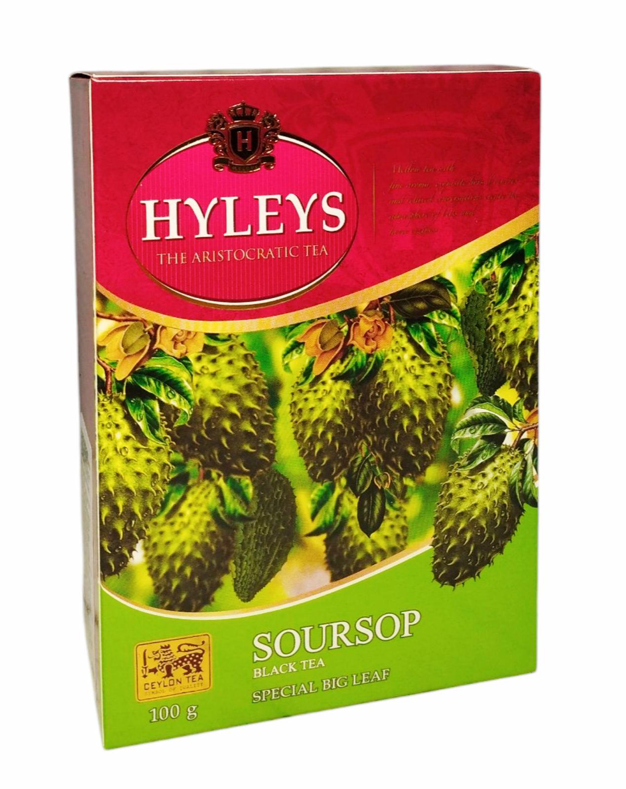 Чай черный Hyleys цельностовый с кусочками саусепа 100 г (60277)