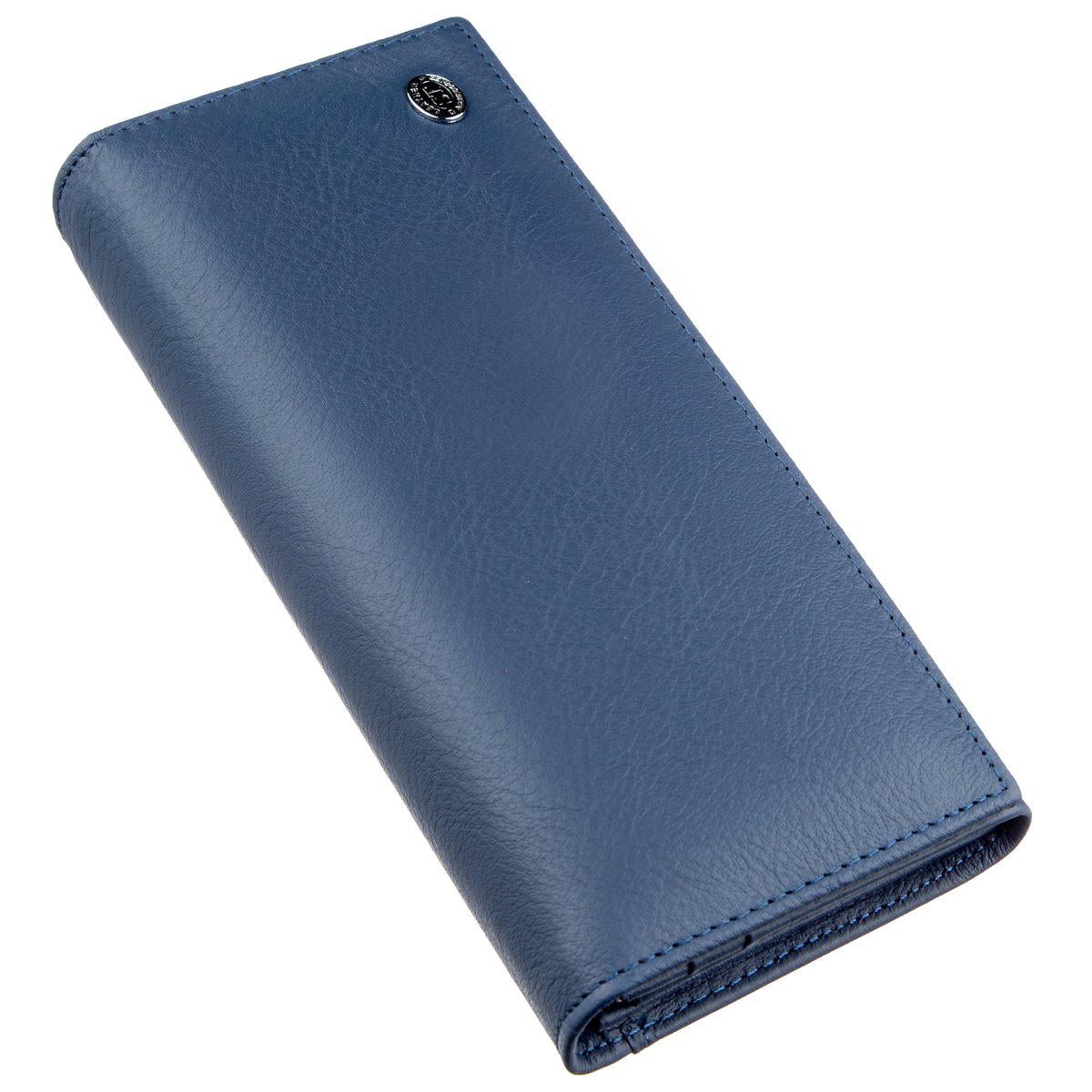 Кошелек ST Leather 18874 кожа Синий (31594)