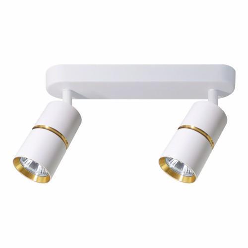 Светильник накладной поворотный ARDERO BAMBOO ML312-2 MR16 GU10 Белый/Золотой - фото 2