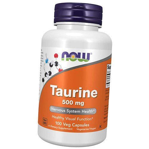 Таурін Taurine 500 для очей та нервової системи 100 вег. капс. (27128023)