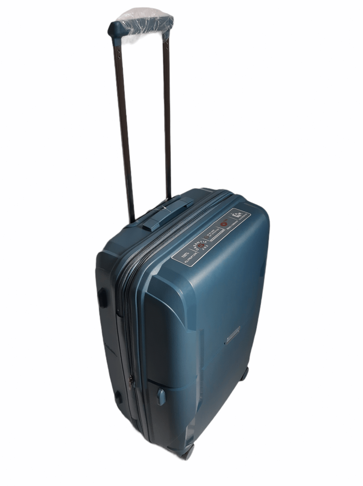 Валіза дорожня Airtex 245 середня М поліпропілен 75 л 67,5x46x27,5 см Синій - фото 5