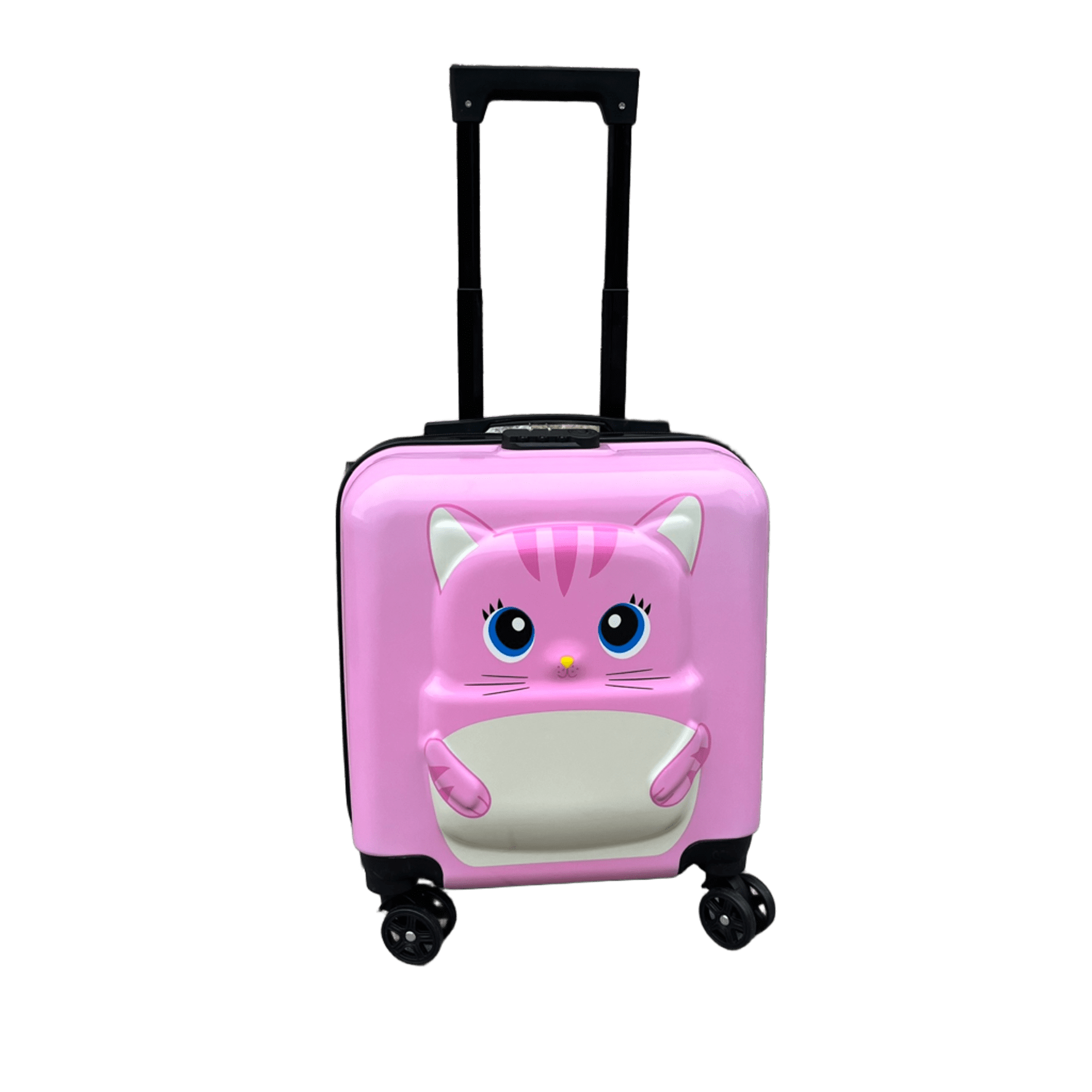 Детский дорожный чемодан на колесах Ecarla WP04 Розовый (30741856)