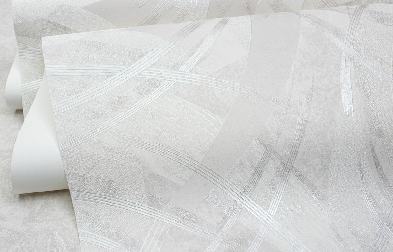 Обои флизелиновые SINTRA Aria 420638 декор винил горячего тиснения 1,06х10,05 м Серый