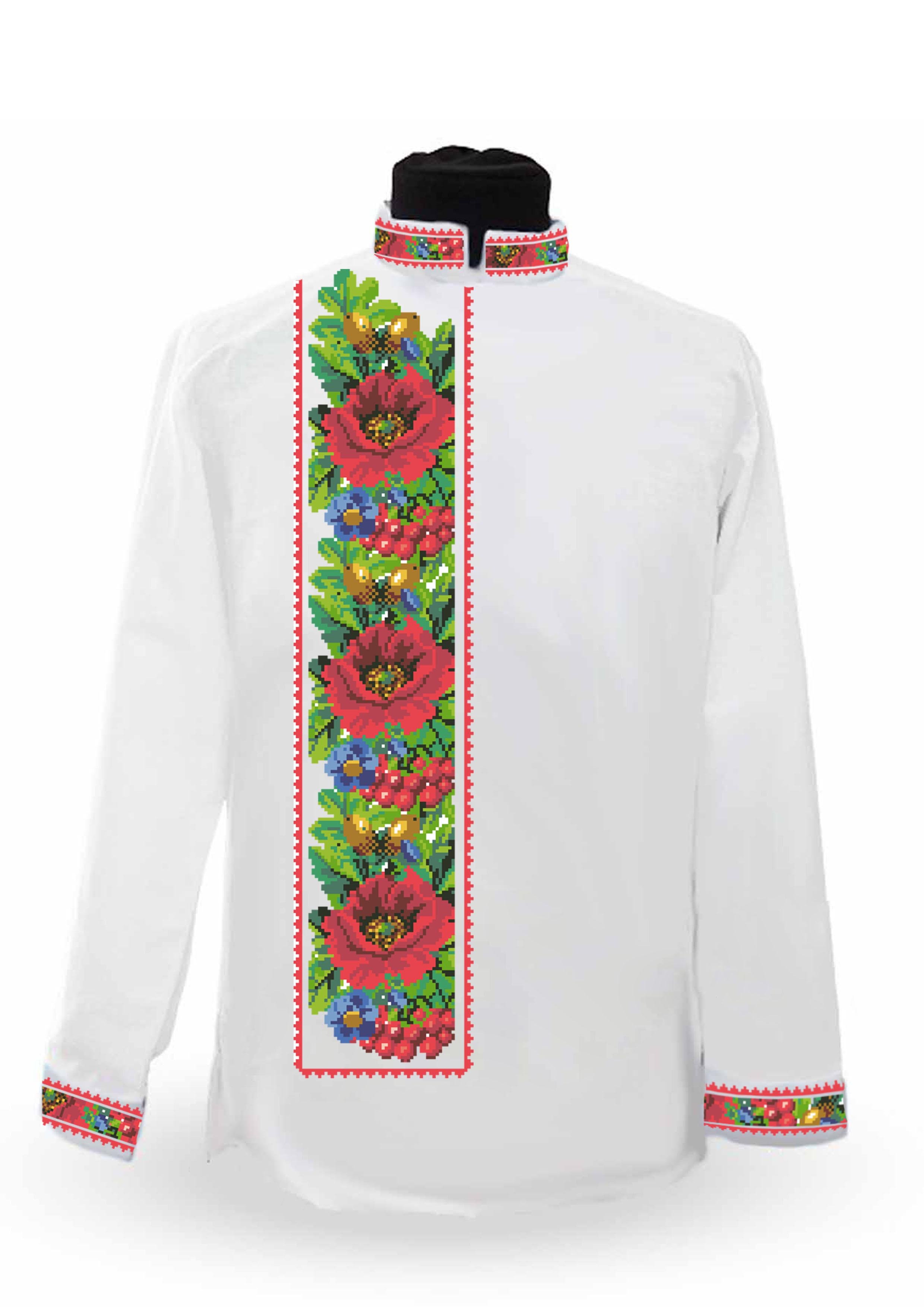 Заготовка для вишивки нитками/бісером габардин (СХГ-64) Заготовка для вишивки нитками/бісером габардин (СХГ-64)