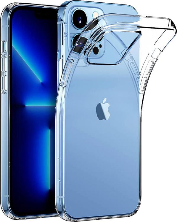 Прозрачный Чехол OneCam iPhone 13 Pro (ультратонкий силиконовый) (28795) Прозрачный Чехол OneCam iPhone 13 Pro (ультратонкий силиконовый) (28795)