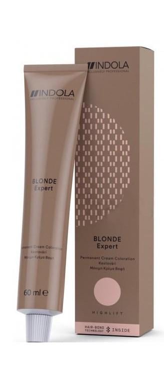 Перманентная крем-краска для осветления волос Indola Blonde Expert Permanent Caring Color 100.8+ шоколадный для седины
