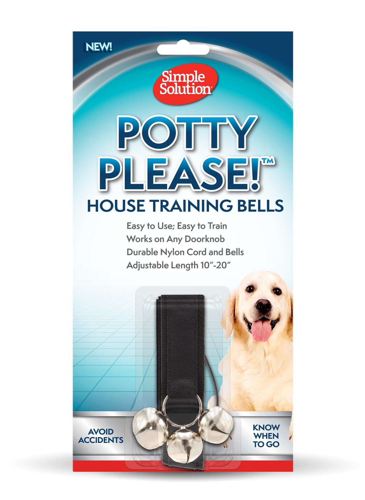 Тренувальні дзвіночки Simple Solution Potty Please House Training Bells для привчання собак проситися в туалет на подвір'я (ss13858)