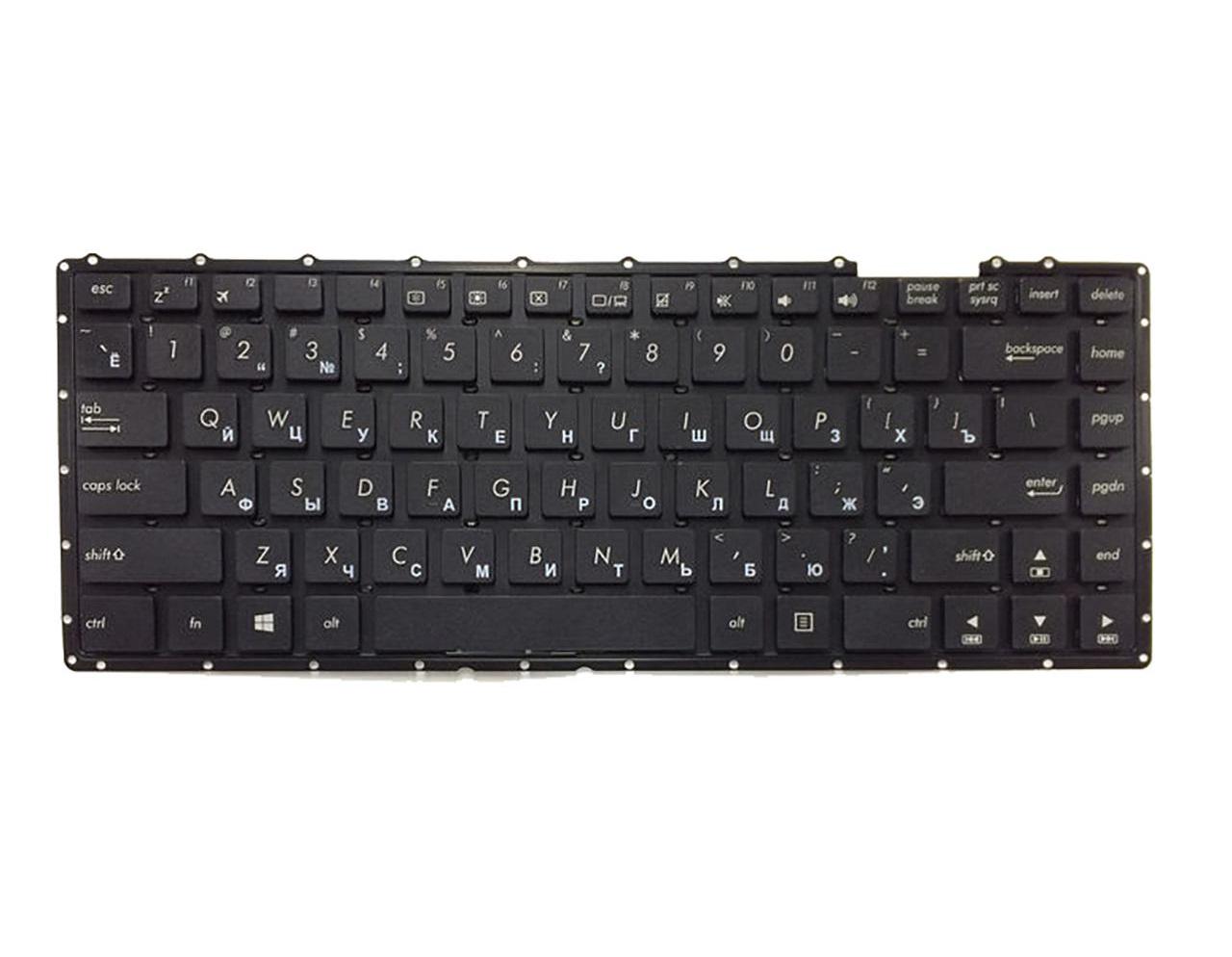 Клавіатура для ноутбука Asus A456 A456UAM матова (0KNB0-4135RU00)