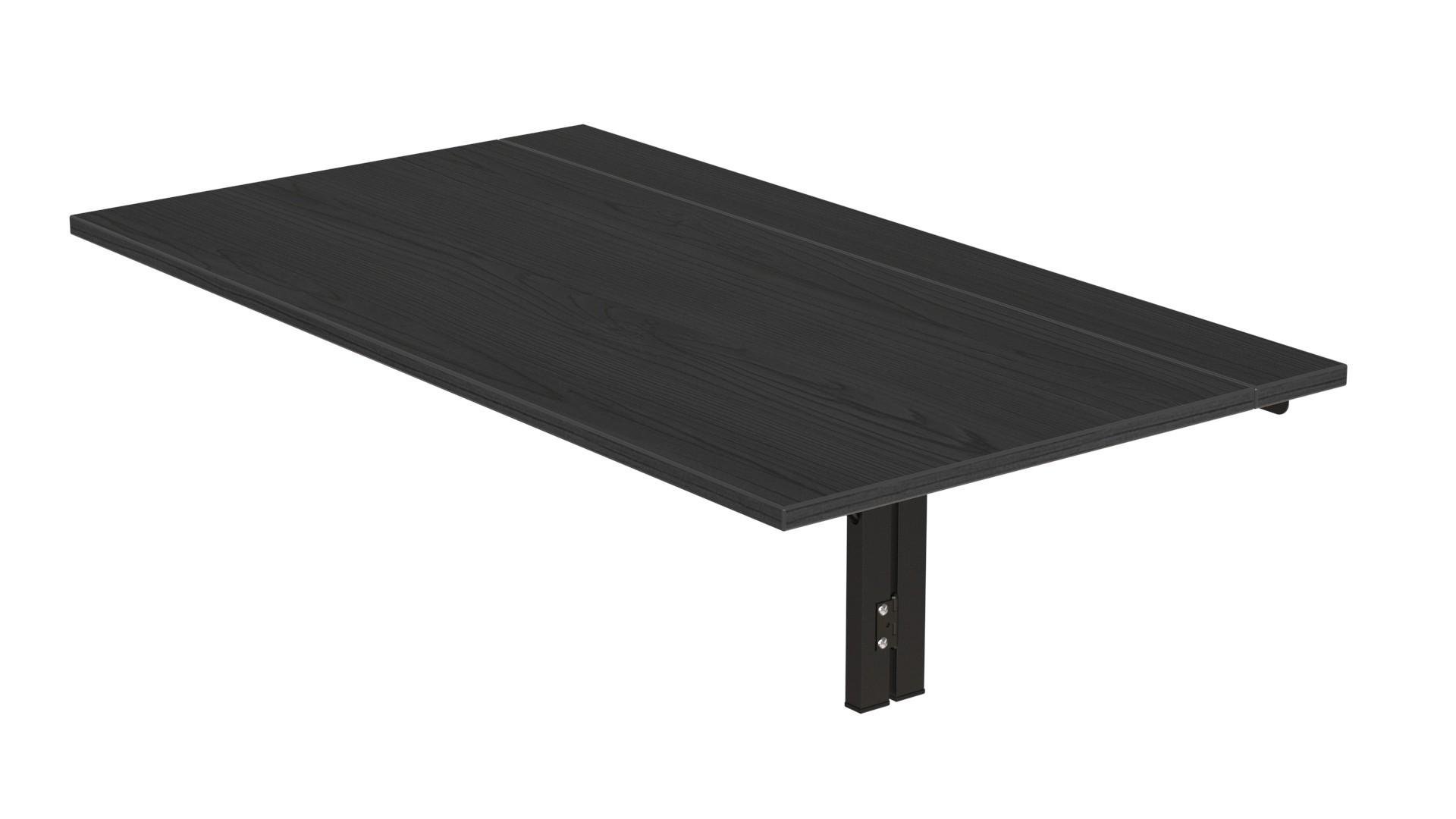 Обеденный стол-трансформер настенный Ferrum-decor Ника металл/ДСП 16 мм 420x900x500 мм Черный/Сосная Кембра (FRD-105166) - фото 6 Обеденный стол-трансформер настенный Ferrum-decor Ника металл/ДСП 16 мм 420x900x500 мм Черный/Сосная Кембра (FRD-105166) - фото 6