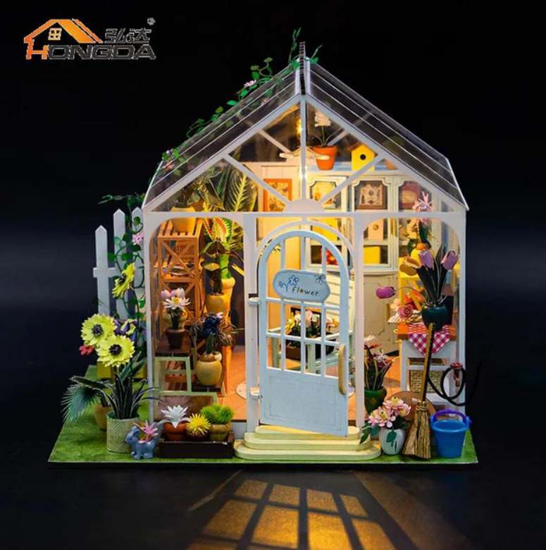 Румбокс 3D мініатюрний ляльковий будиночок CuteBee DollHouse Казковий сад (M2321) - фото 5 Румбокс 3D мініатюрний ляльковий будиночок CuteBee DollHouse Казковий сад (M2321) - фото 5