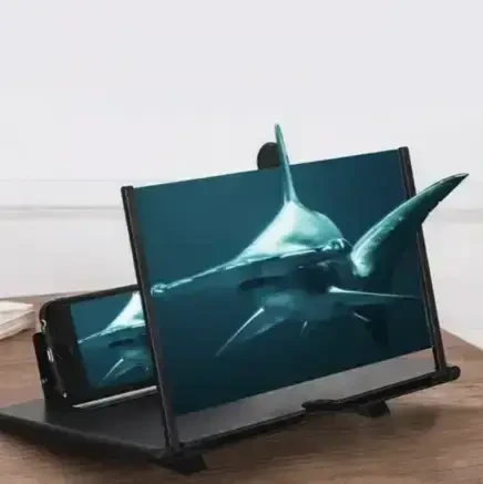 Подставка для телефона увеличительная складная 3D-экран 12" с 3D-эффектом Черный (8022) - фото 2 Подставка для телефона увеличительная складная 3D-экран 12" с 3D-эффектом Черный (8022) - фото 2