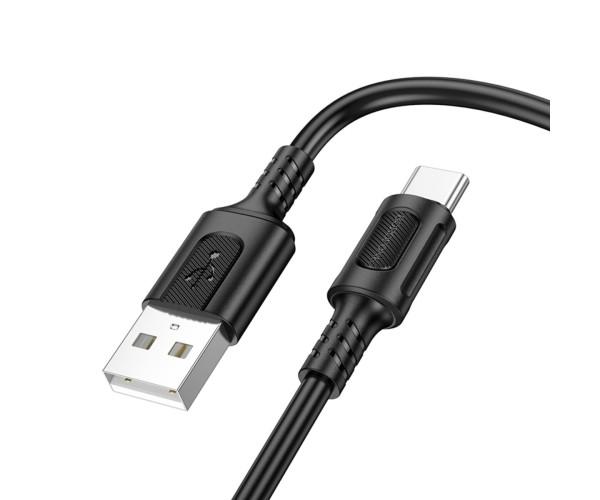Кабель Data Borofone BX111 Feliz charging data cable Type-C 3A 1 м Black (066941991115080) Кабель Data Borofone BX111 Feliz charging data cable Type-C 3A 1 м Black (066941991115080)