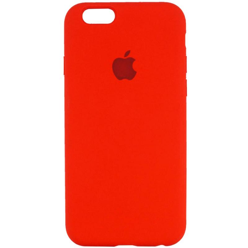 Протиударний чохол Silicone Case Full Protective AA для Apple iPhone 6/6s 4.7" Червоний/Red