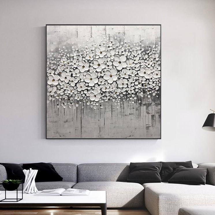 Картина на холсте ArtSale Цветы 70х70 см flwr0099