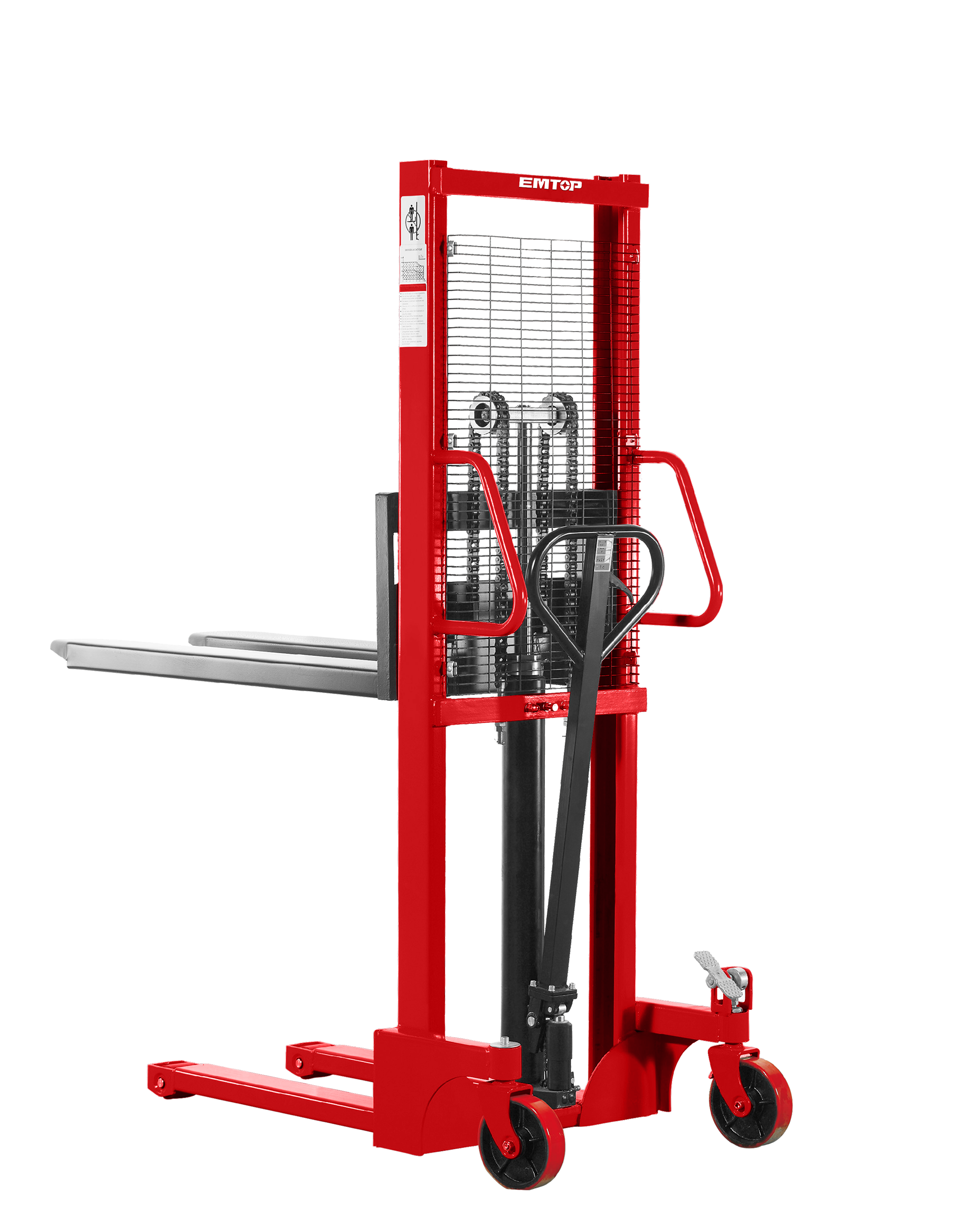 Штабелер гидравлический EMTOP EMNK1R15