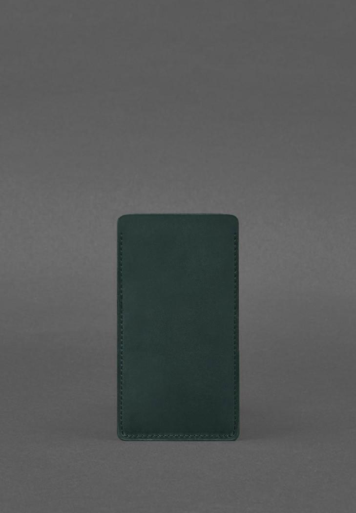 Кожаный чехол для iPhone 12 Зеленый Crazy Horse (A-027634) - фото 4 Кожаный чехол для iPhone 12 Зеленый Crazy Horse (A-027634) - фото 4