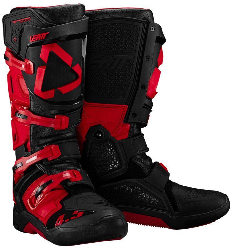 Мотоботы Leatt 4.5 Boot р. 43 Red (38615) - фото 1