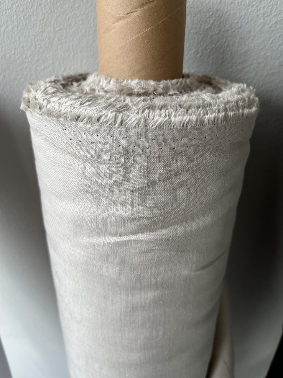 Ткань LINEN PLUS 100% лен 143 см 330 Серый