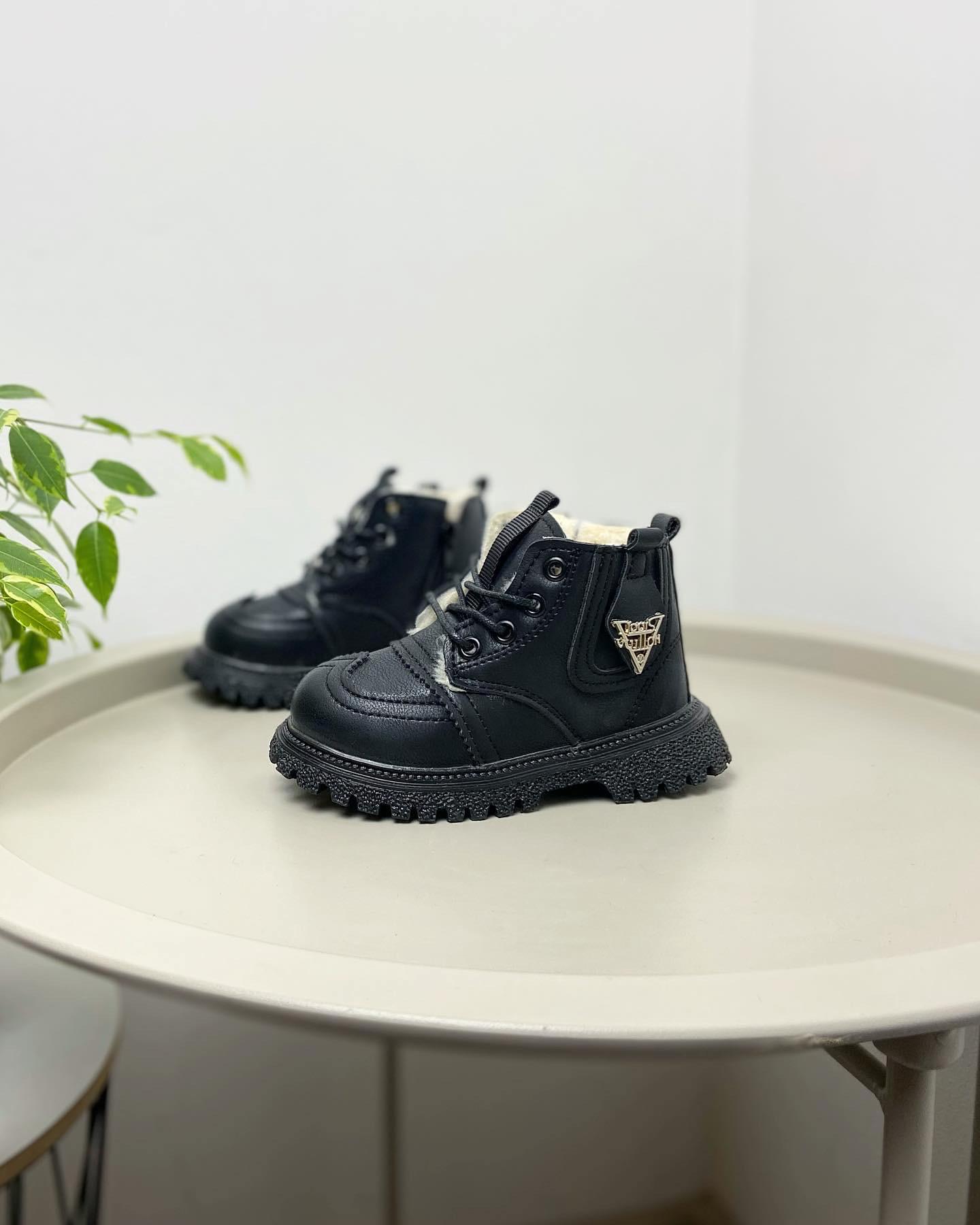 Ботинки зимние детские р. 24 Черный (669) - фото 7 Ботинки зимние детские р. 24 Черный (669) - фото 7