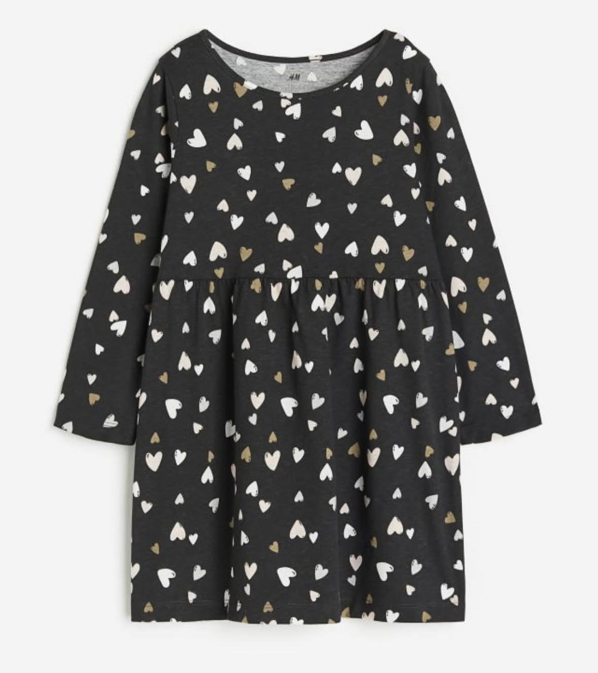 Сукня для дівчинки H&M 92 см Чорний (480692)