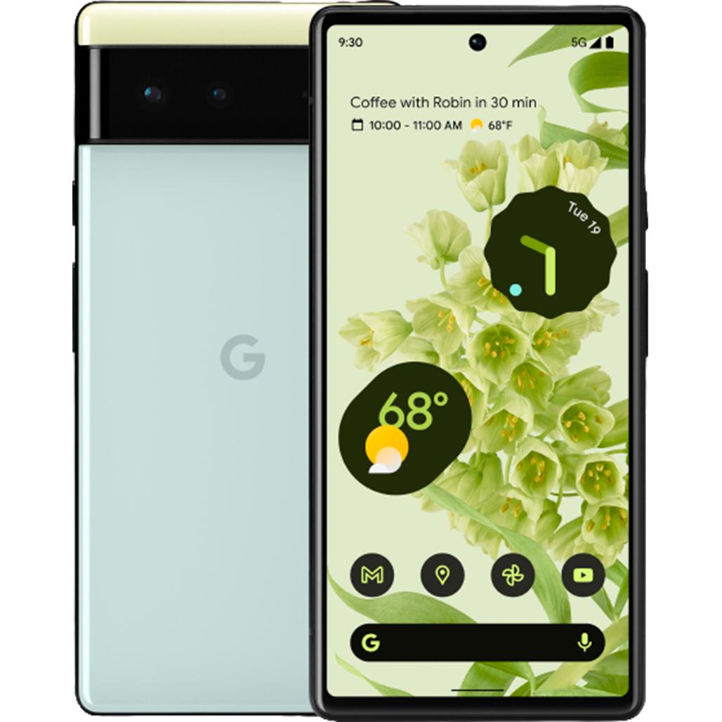 Смартфон Google Pixel 6 8/128GB (Sorta Seafoam) - фото 5 Смартфон Google Pixel 6 8/128GB (Sorta Seafoam) - фото 5