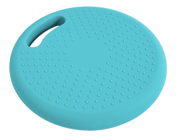 ᐉ Подушка для масажу та балансу MASSAGE CUSHION 34 см Блакитний