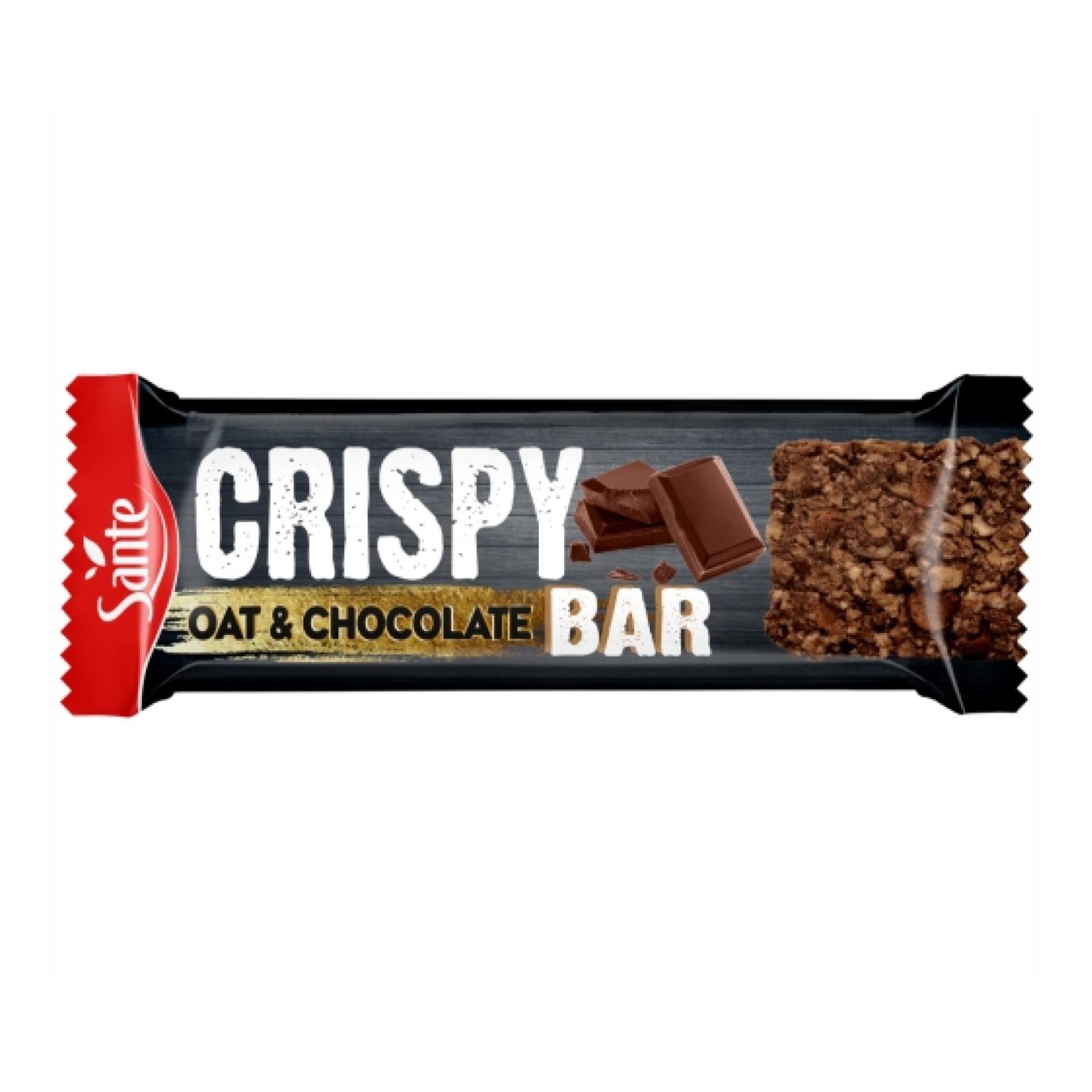 Спортивний батончик Grispy bar 24x40 г Oat and Chocolate (2022-10-0967)