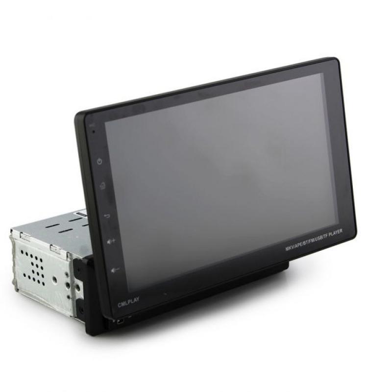 Автомагнитола 1DIN 9801BT с регулируемым экраном 9 дюймов пульт управления + Камера заднего вида