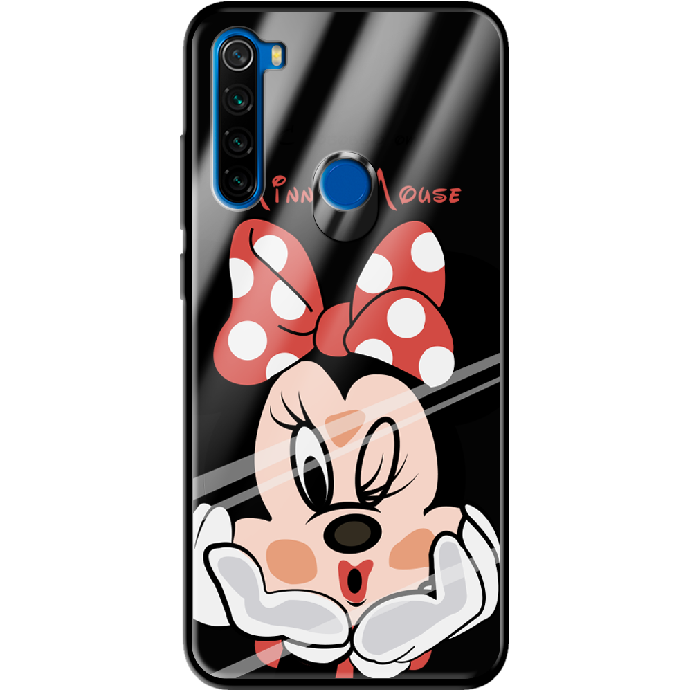 Чехол Boxface Xiaomi Redmi Note 8T Lady M Черный силикон со стеклом (38532-cc59-39410)