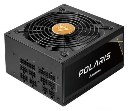 Блок питания Chieftec POLARIS 1050 Вт модульный 80+ Active PFC 13,5 см 4xMolex/12xSATA/6x6+2-pin Черный/Золотистый