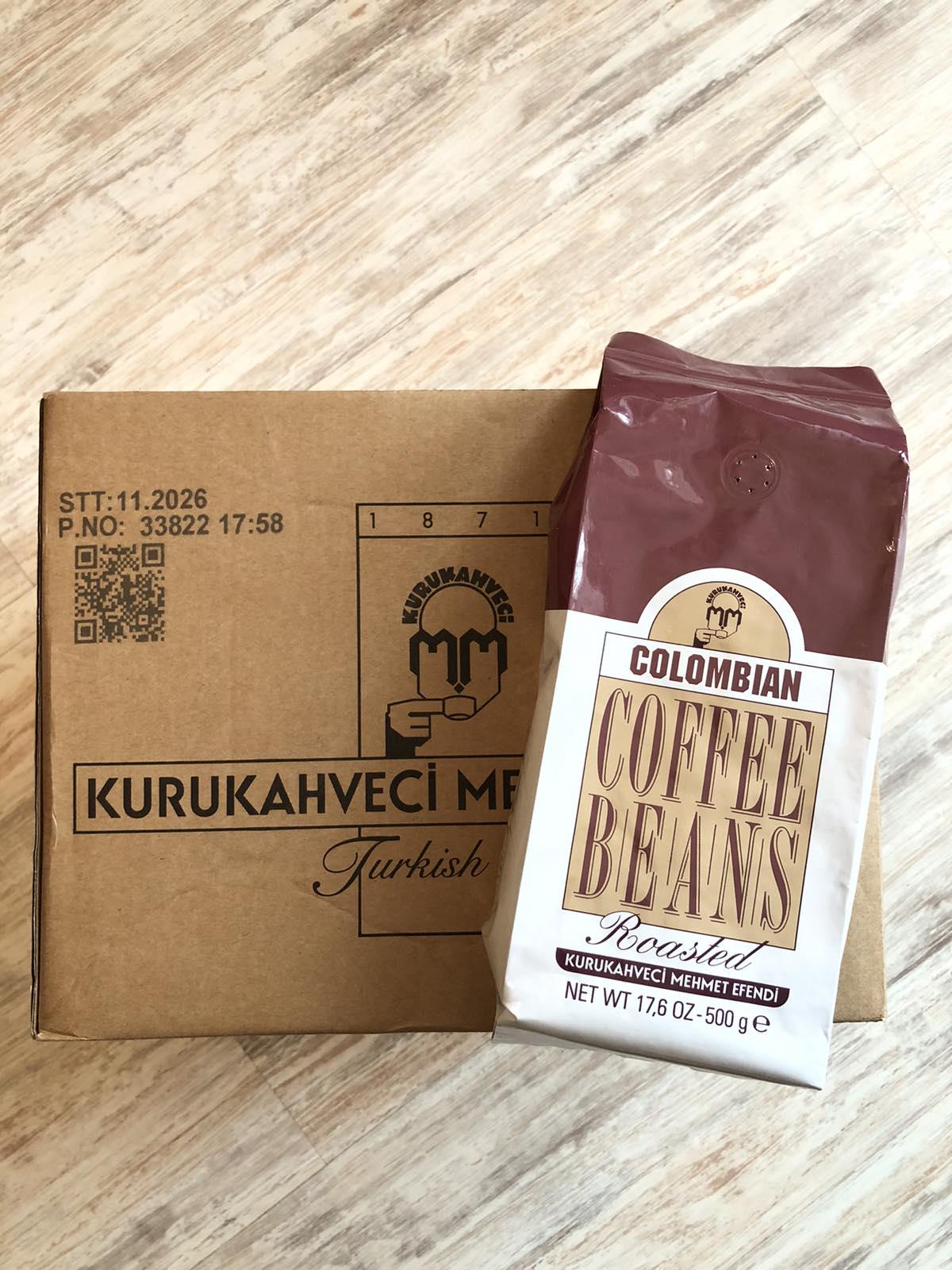 Кава турецька в зернах Kurukahveci Mehmet Efendi Colombian 500 г (267508) - фото 2