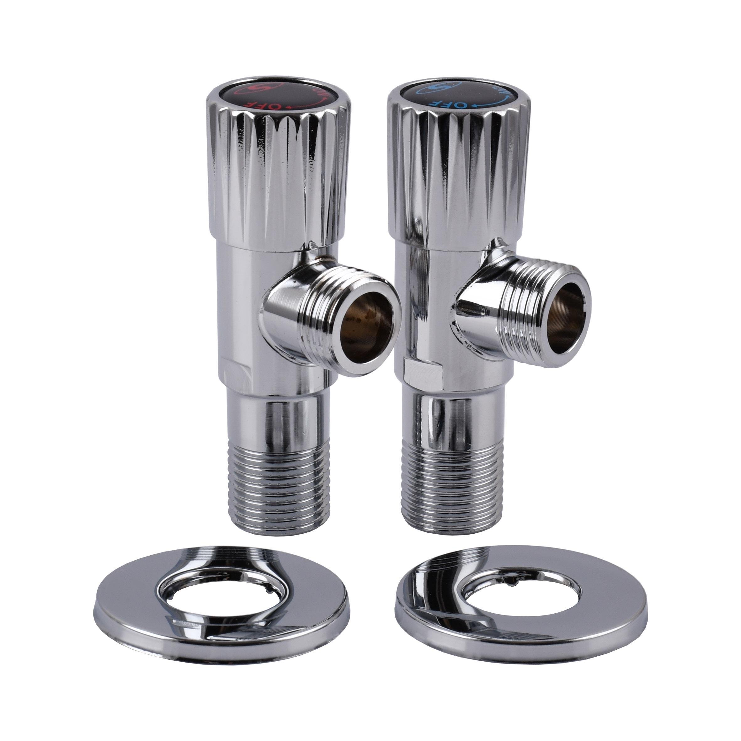 Кран кульовий побутовий Solomon Exclusive 9889 2шт 000029572 зв-зв кутовий (246805) - фото 2 Кран кульовий побутовий Solomon Exclusive 9889 2шт 000029572 зв-зв кутовий (246805) - фото 2