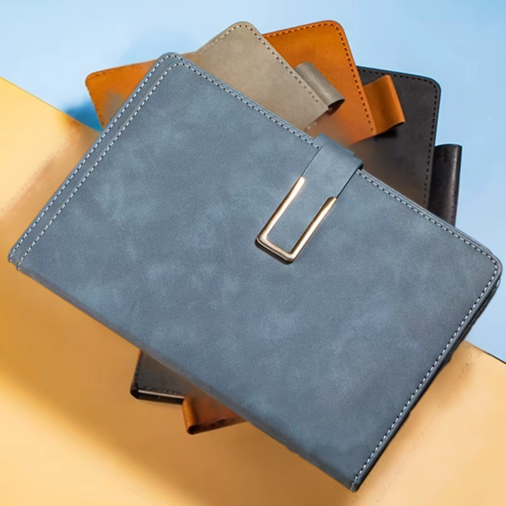 Щоденник планер з ручкою на 100 аркушів у м'якій обкладинці формат А5 Синій - фото 8