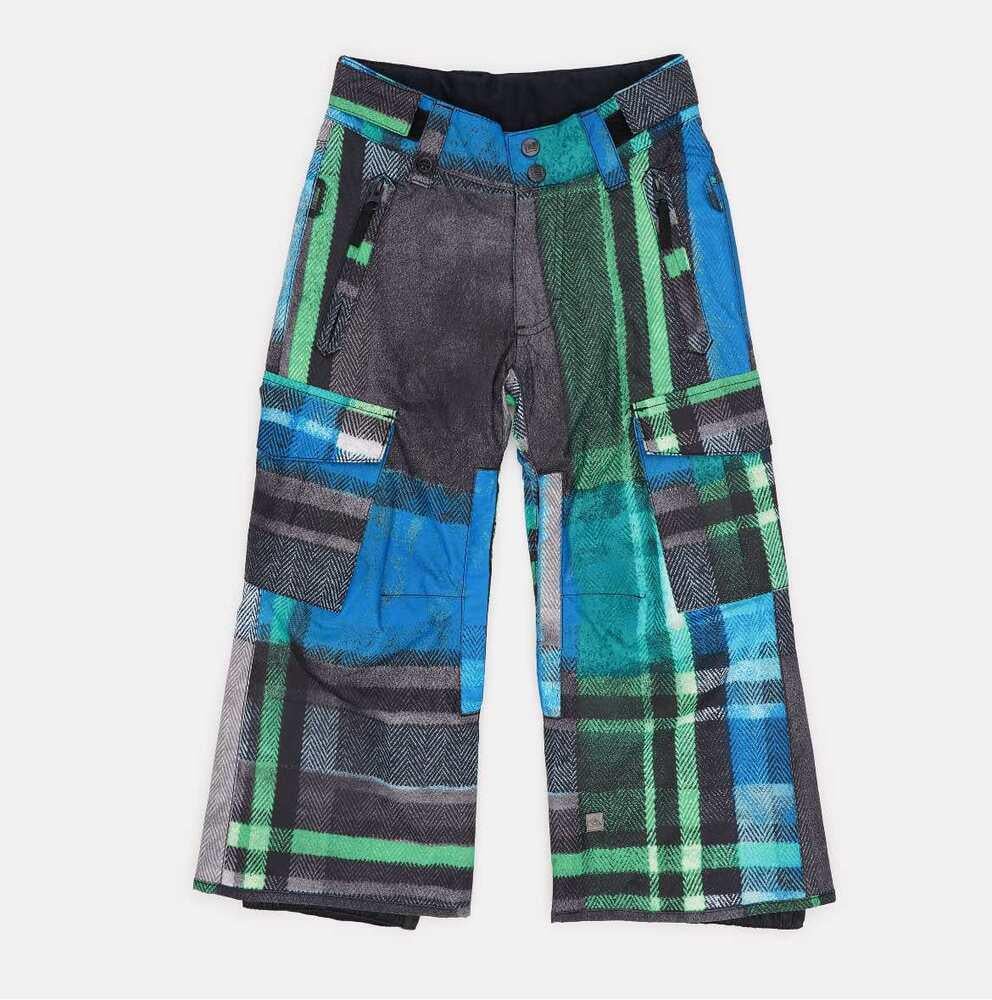 Штаны лыжные Q Silver EQBTP007x40 подростковые р. 42 Зелено-синий (193500)