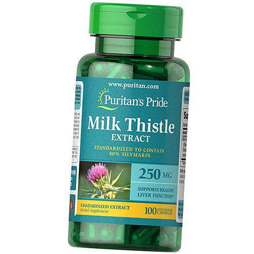 Екстракт насіння розторопші Milk Thistle 4:1 Extract 250 100 капс. (71367082)